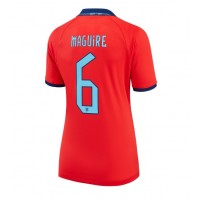 England Harry Maguire #6 Bortatröja Dam VM 2022 Kortärmad